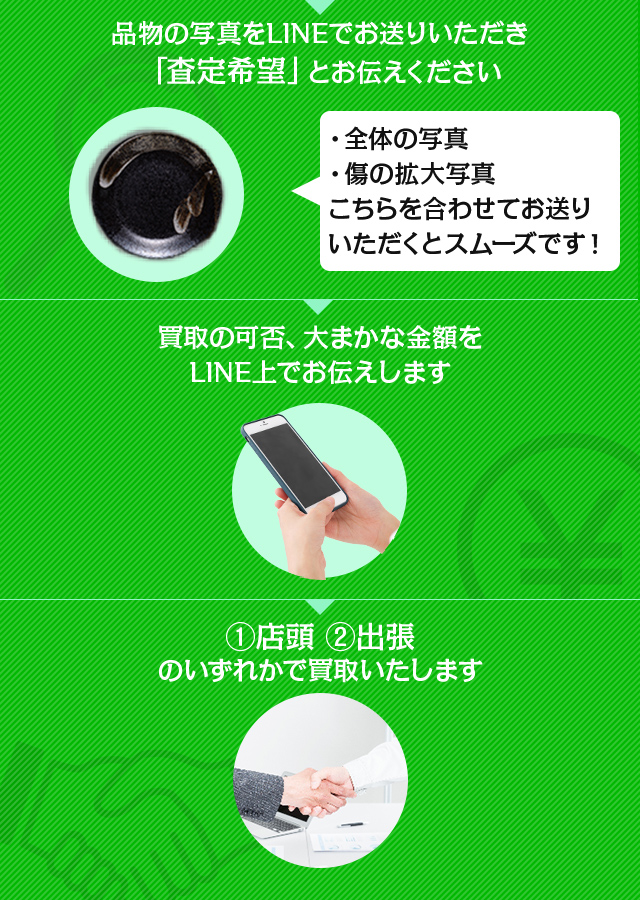 LINE査定始めました！